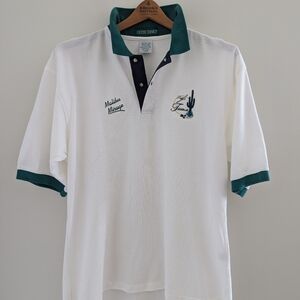 Vtg PIPER Malibu Mirage Tucson Polo Shirt MENS XL Aviation Pilot MMOPA Airplane